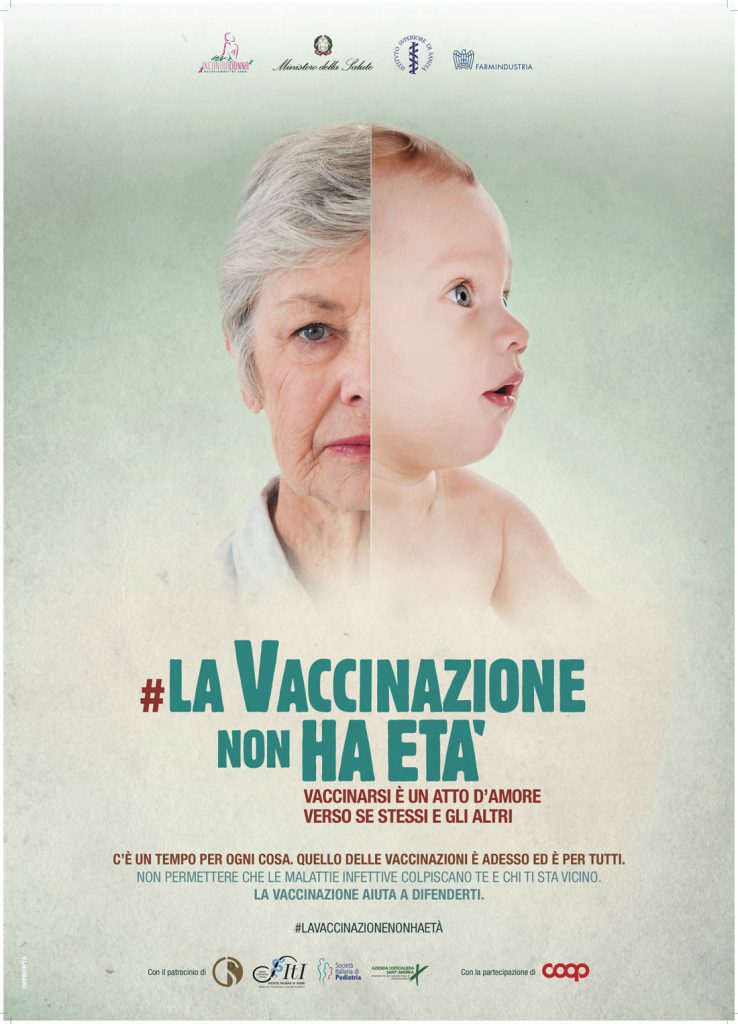 Al via la campagna #LaVaccinazioneNonHaEtà