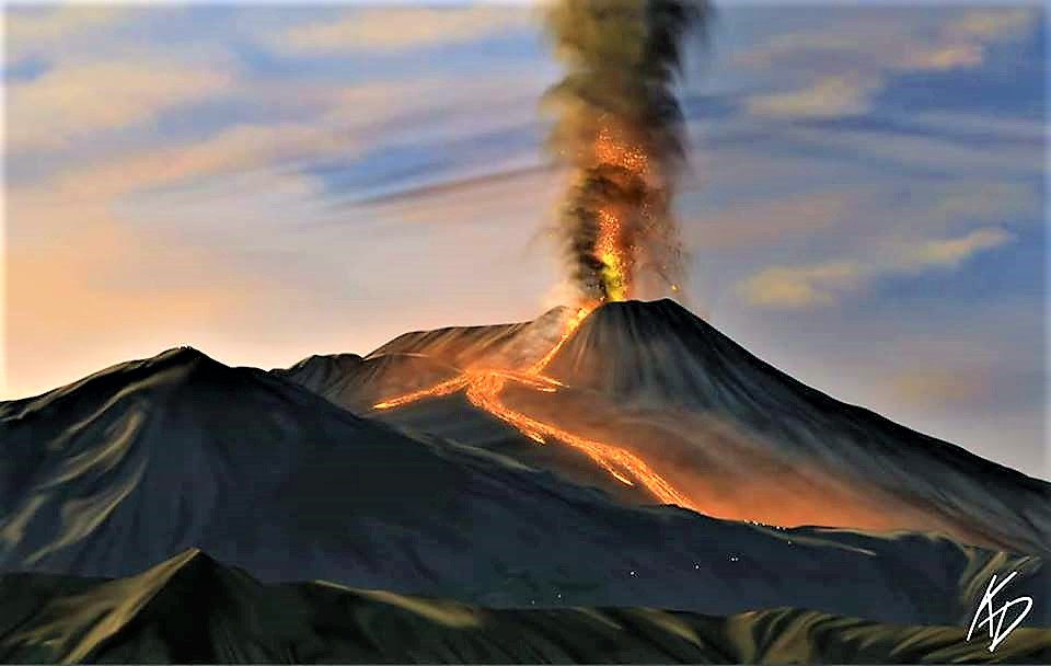 Passione e genio, l’omaggio di Klaus al Mount Etna Patrimonio dell’Umanità