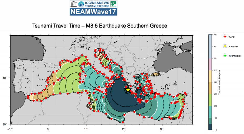 Rischio maremoto e tsunami, grande esercitazione internazionale. Per una migliore conoscenza e consapevolezza del pericolo