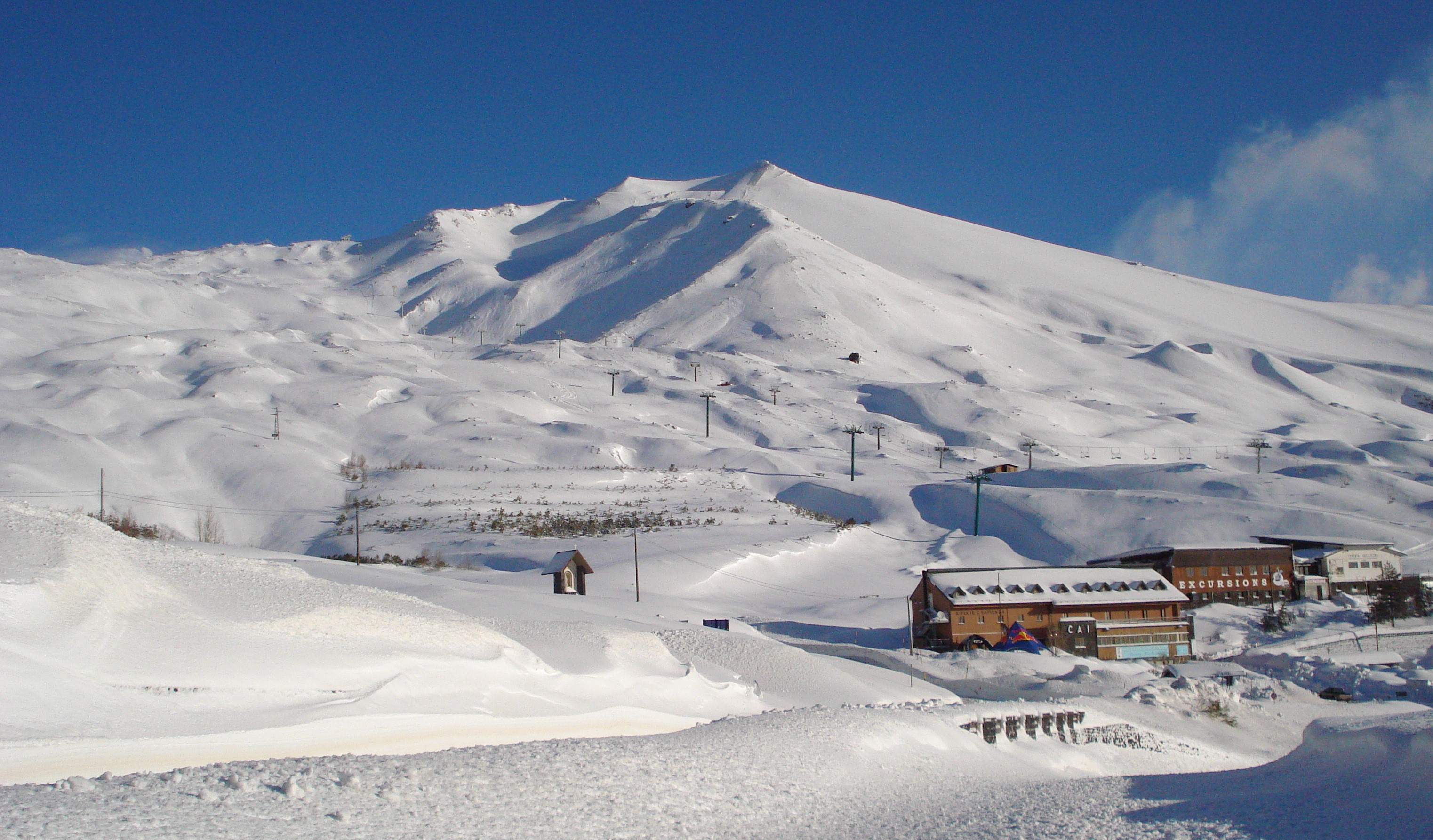 29 Etna Area Rifugio Sapienza Innevata - Il Vulcanico