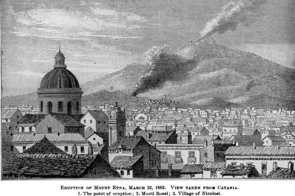 Etna, 22 marzo 1883: l’eruzione “abortita” di Monte Leone