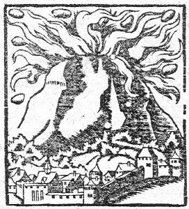 L’Etna nell’edizione del 1598 (collezione personale)