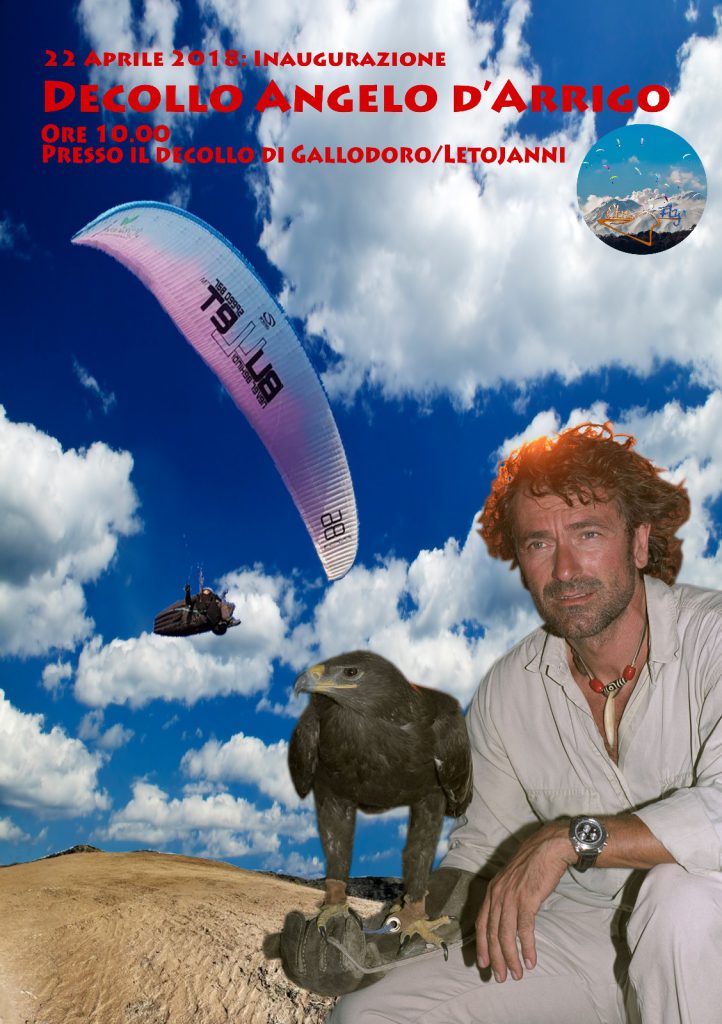 A Gallodoro-Letojanni deltaplani e parapendii decolleranno nel nome di Angelo D’Arrigo