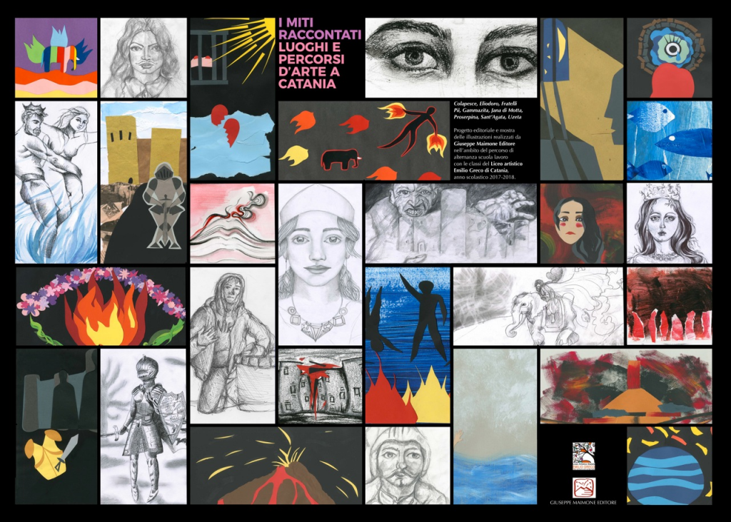“I miti raccontati. Luoghi e percorsi d’arte a Catania”. Quando la scuola produce cultura. Giovedì 31 maggio la presentazione a Le Ciminiere