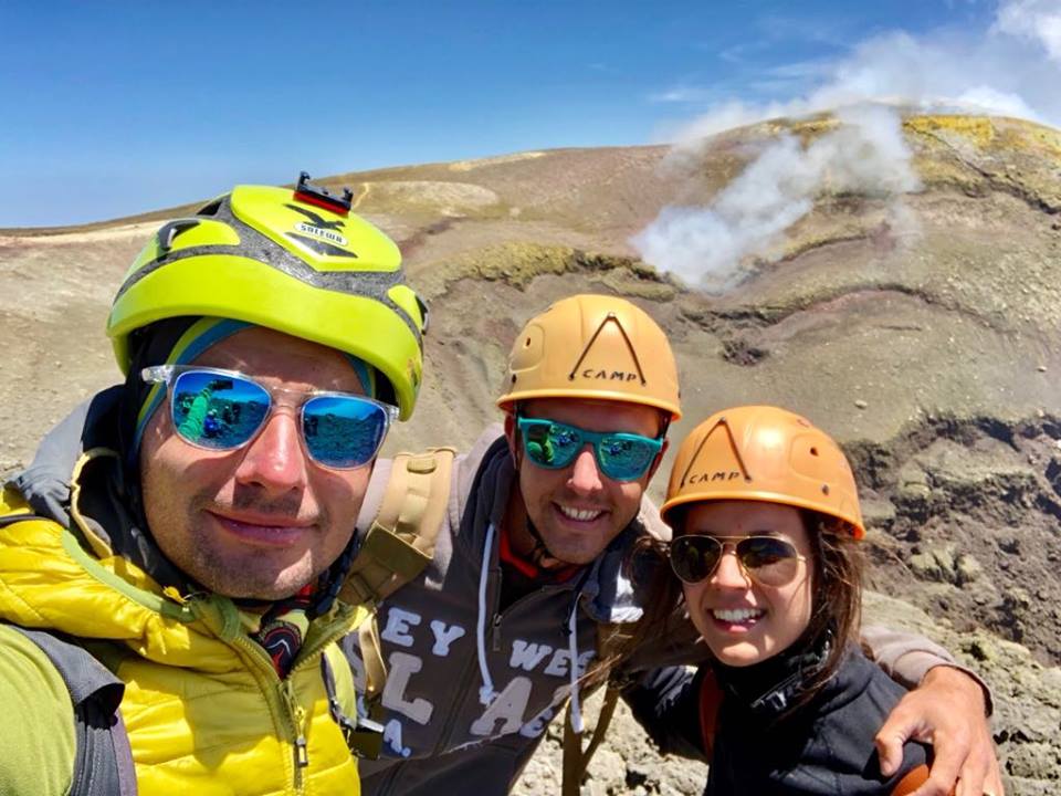 In viaggio di nozze sulla cima dell’Etna