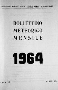 3 Bollettino meteorico