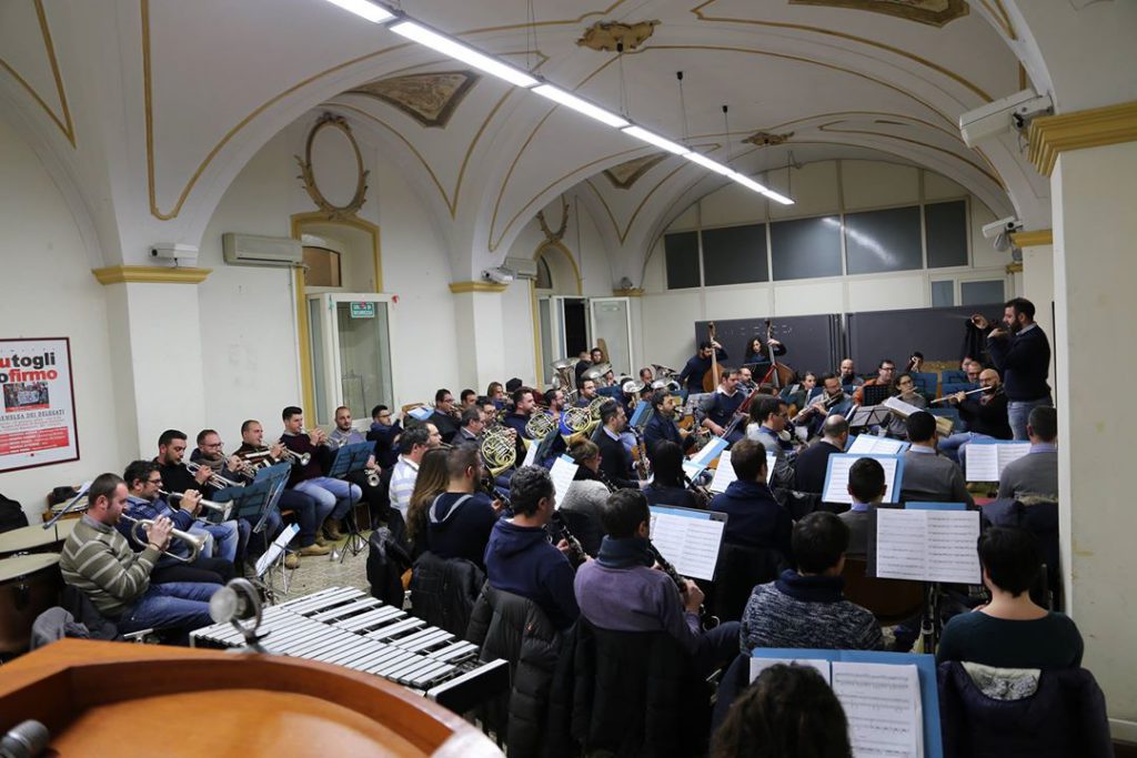 Giovedì 26 luglio a Zafferana, a “Etna in scena”, gran debutto per la Banda Sinfonica del Mediterraneo