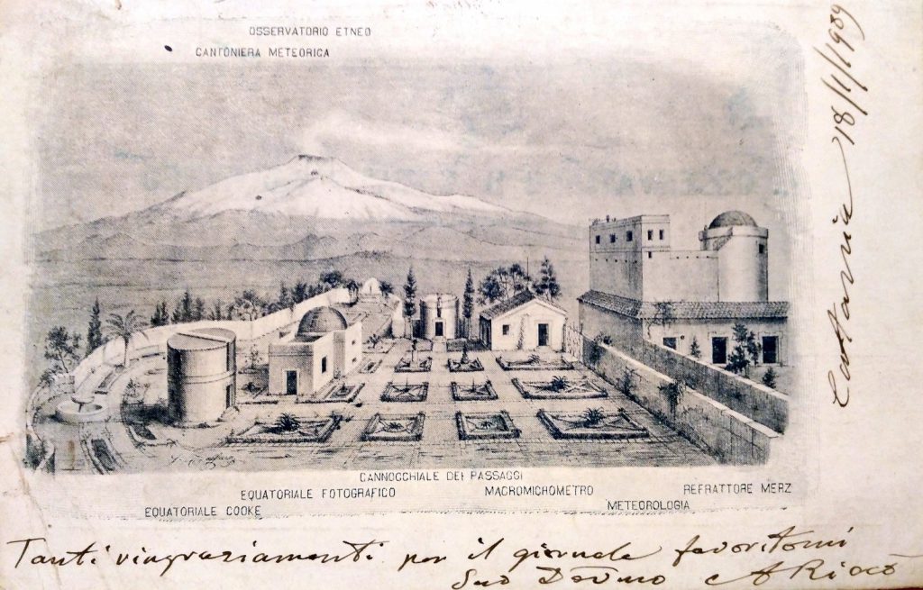 Etna e non solo. Due cartoline postali e una corrispondenza molto speciale