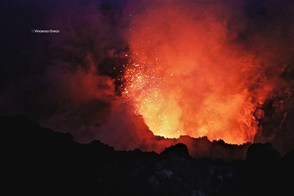 Etna, estate 2018. La potente “voce” della Bocca Nuova