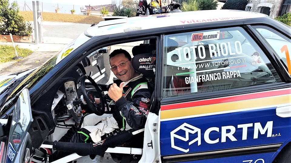 Totò Riolo, orgoglio cerdese, vince per la quarta volta a Rally Legend