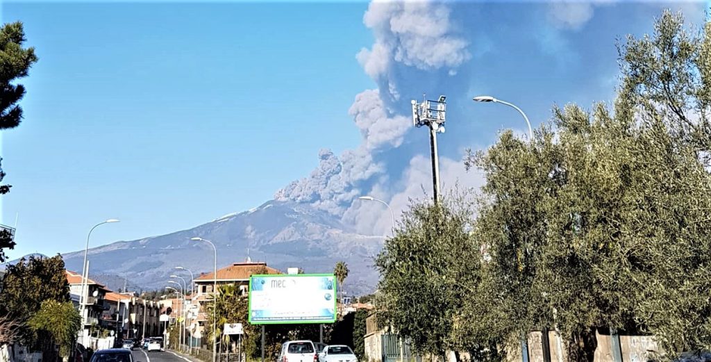 L’eruzione laterale etnea iniziata il 24 dicembre 2018: il punto dall’INGV