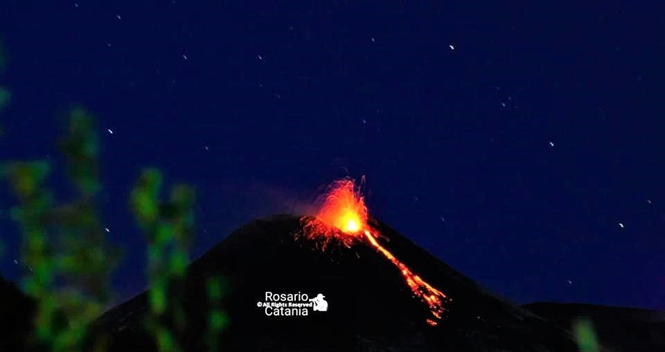 Etna, 14 dicembre 2018. Buio e lapilli