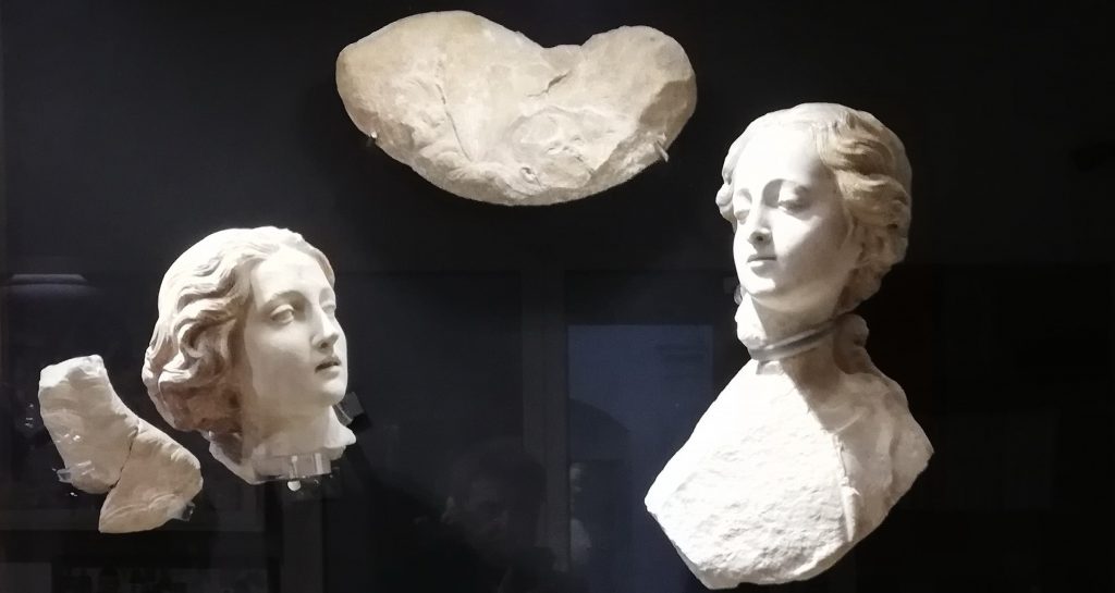 Le tre Statue di Mompileri, “che eran stupore dell’arte, se pure da humane, e non d’Angeliche mani furono scolpite”