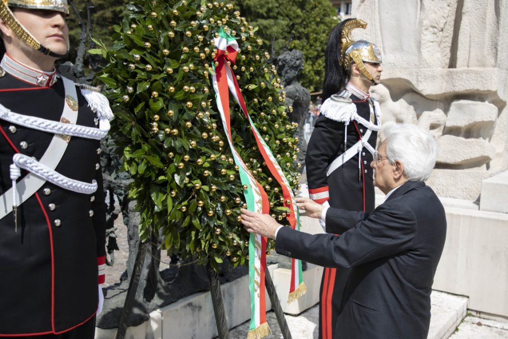 «Festeggiare il 25 aprile significa celebrare il ritorno dell’Italia alla libertà e alla democrazia»