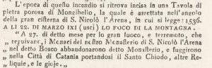 Giuseppe Recupero - Storia naturale e generale dell'Etna – 1815