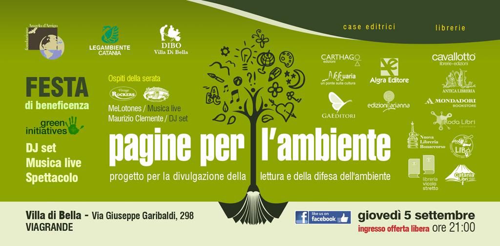 Nasce “Pagine per l’ambiente”: libri in dono per buone idee e progetti per la natura