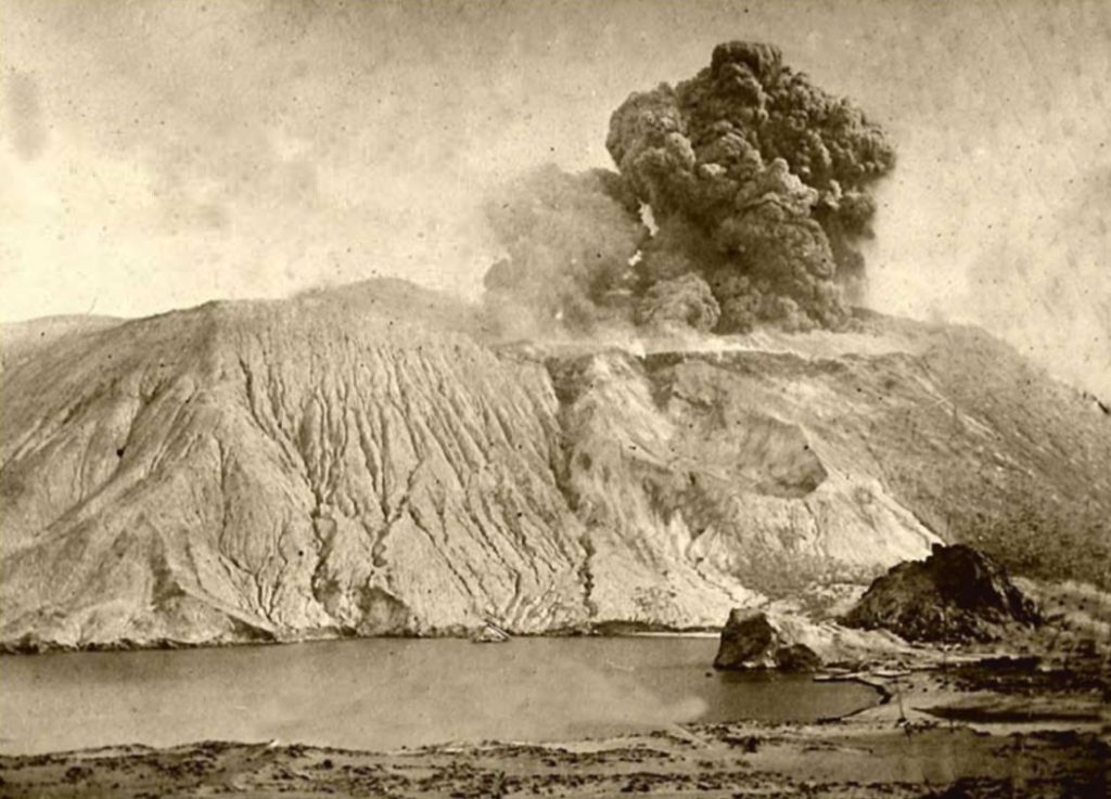 L’ultima eruzione di Vulcano, 131 anni fa