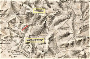 L’area indicata come Macalupe [sic], nella Carta Generale della Isola di Sicilia di G. E. Smyth del 1826