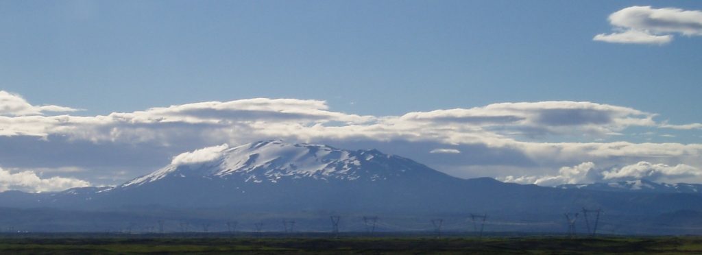 Hekla, il vulcano islandese “incappucciato”