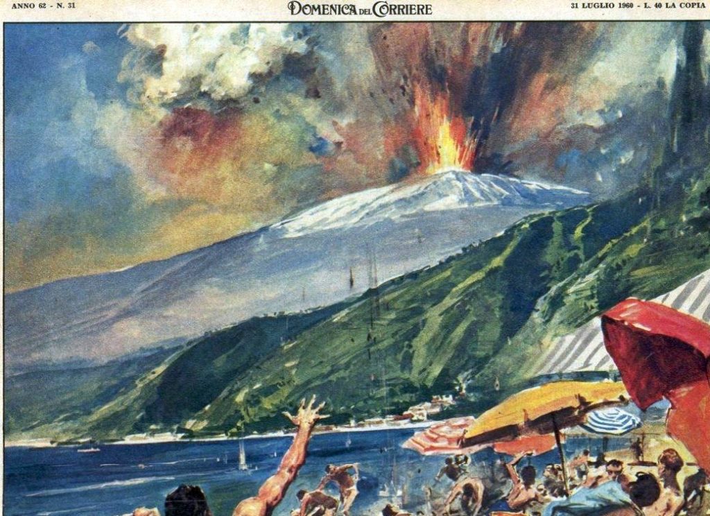 17 luglio 1960, sessant’anni fa, ore 11:50: esplode il Cratere Centrale dell’Etna