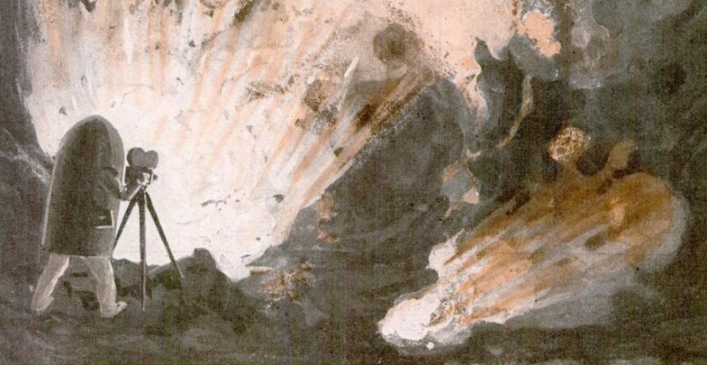 Arpad Kirner, l’uomo che scese dentro lo Stromboli in eruzione