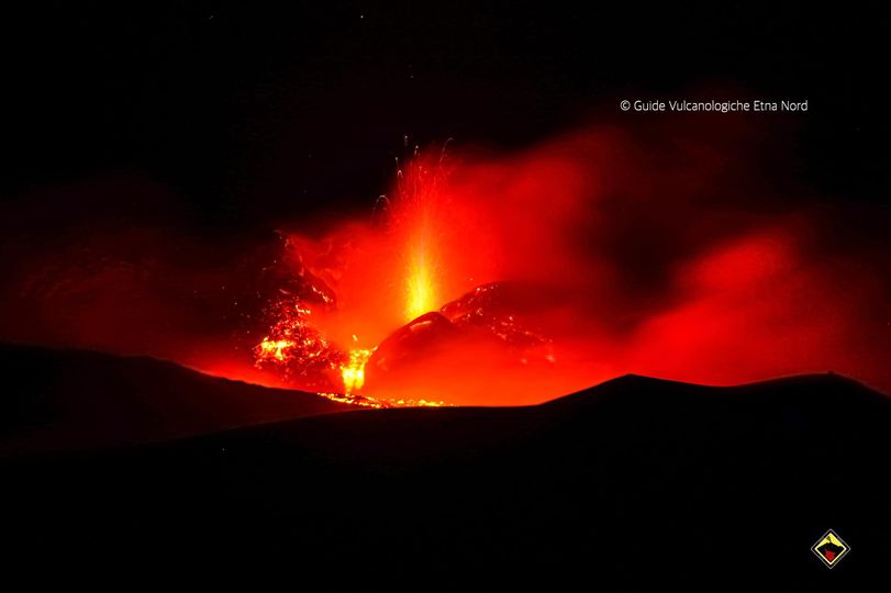 Etna by night, 9 minuti di magia della natura