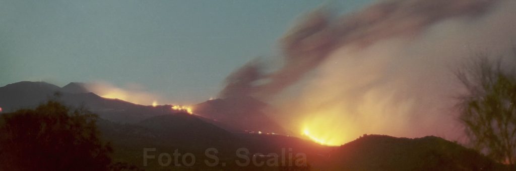 17 luglio 2001: l’eruzione laterale “eccentrica” dell’Etna