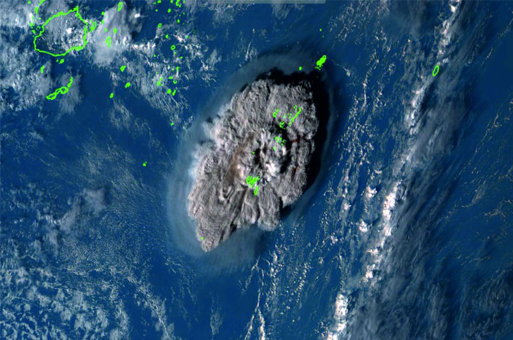Hunga Tonga – Hunga Ha’apai, un’eruzione “atomica”