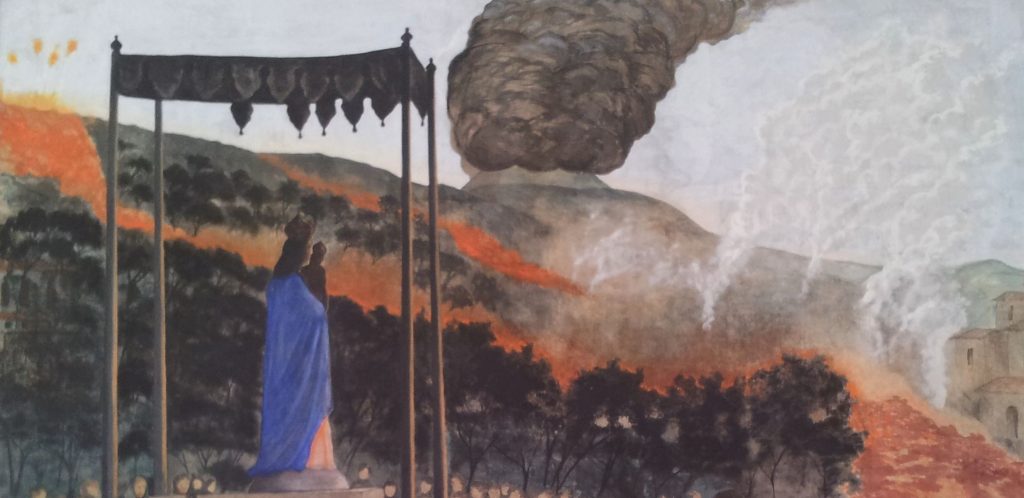 Etna, 230 anni fa: “Non puossi formare idea dell’immensità di questa eruzione”. Nacque la Cisternazza e la lava minacciò Zafferana