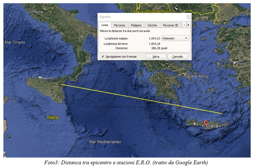 Creta chiama, Etna risponde. ERO “sente” il rumore del sisma a 1000 km di distanza