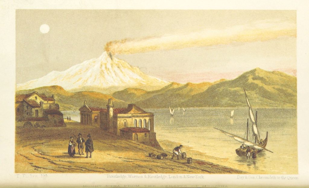 L’Etna di Emily Lowe: “donna indifesa”, ma viaggiatrice coraggiosa, tra meraviglia e pericolo